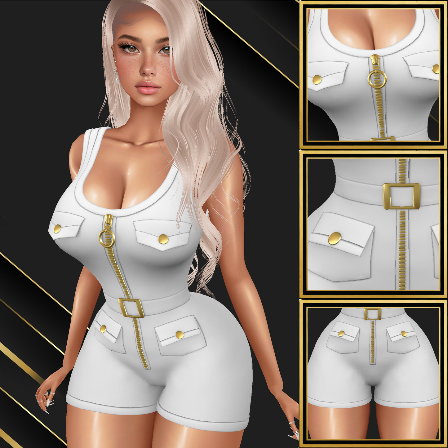 IMVU Downtown Suit Mesh