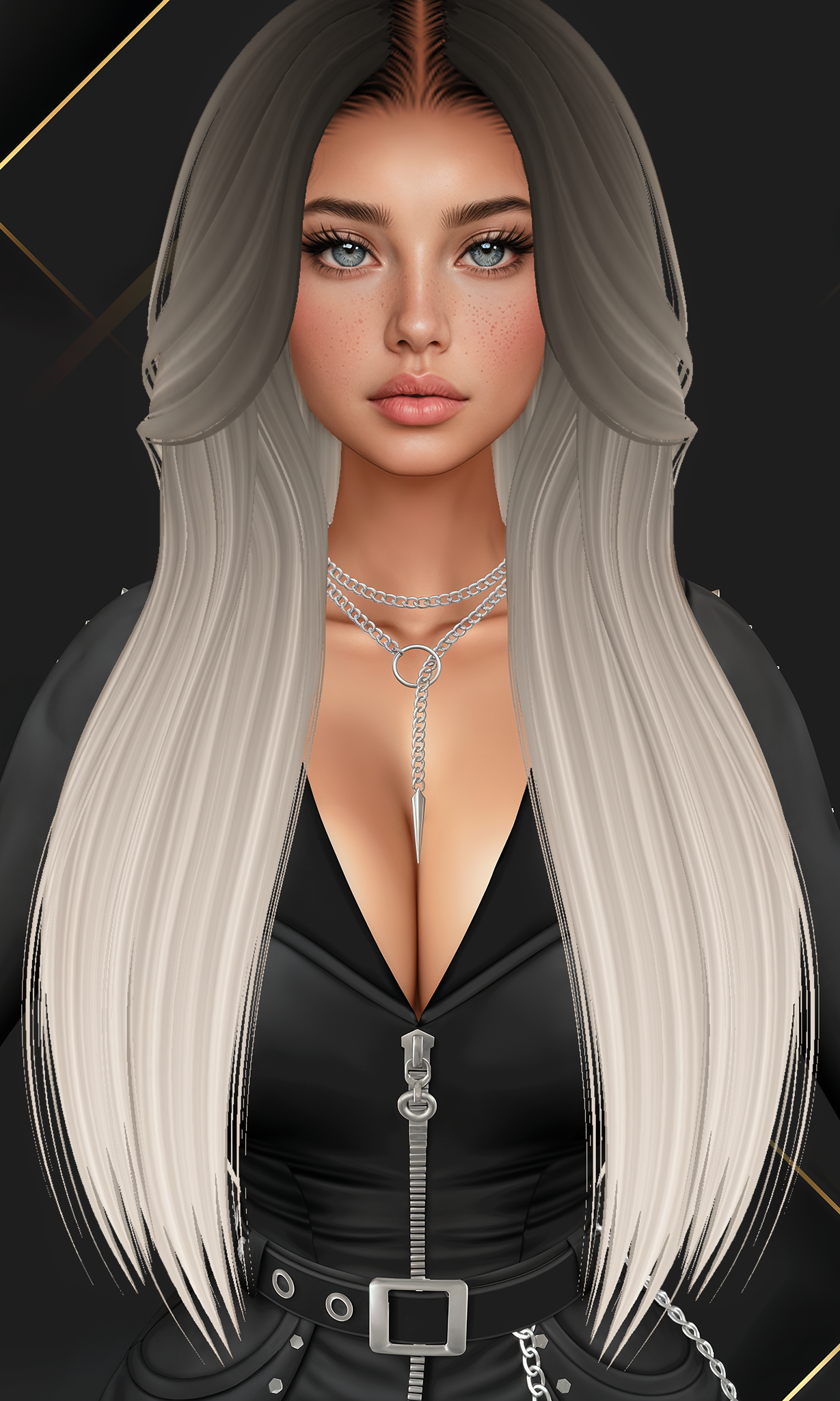 IMVU Hair Texture - Opulence 01