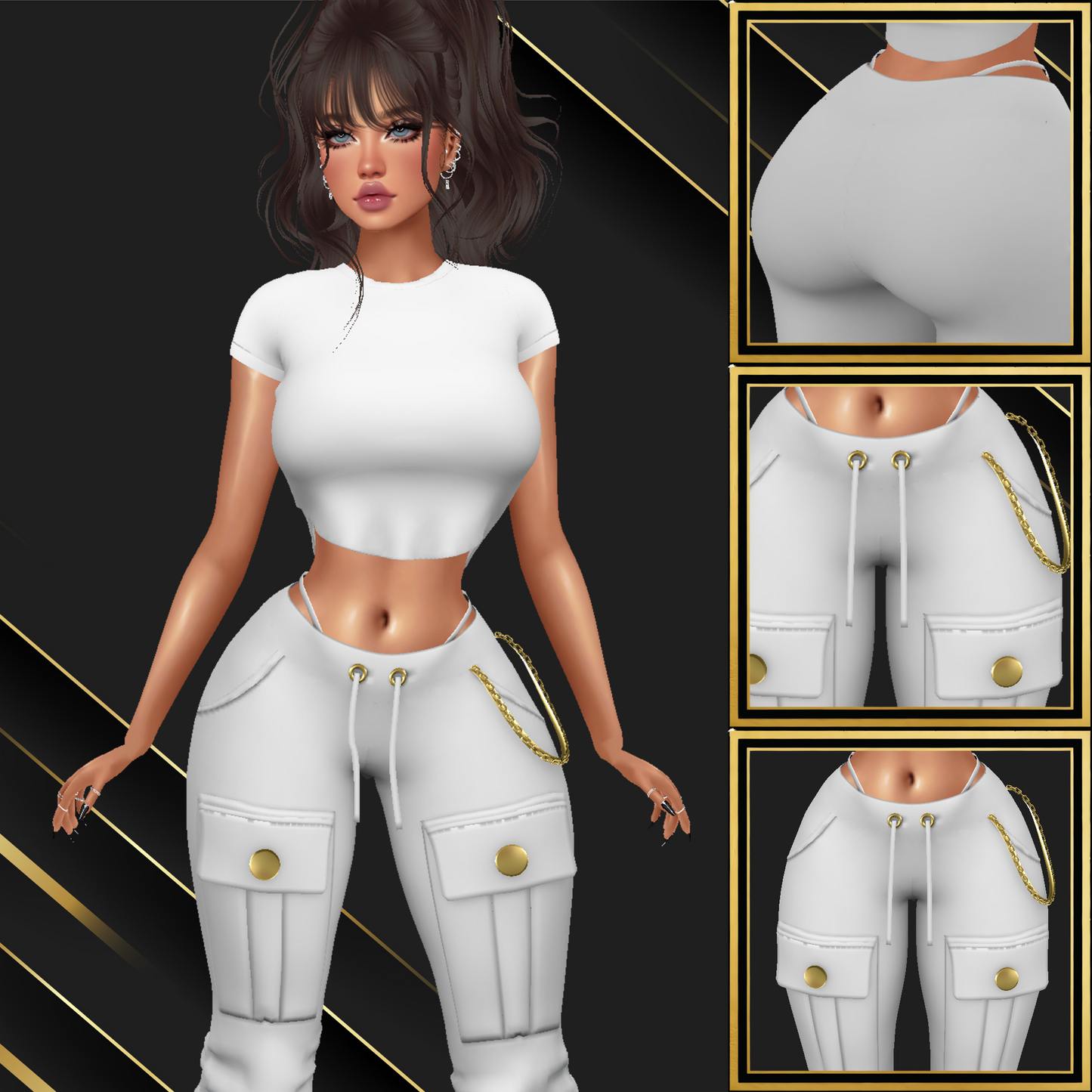 IMVU Street Pants Mesh