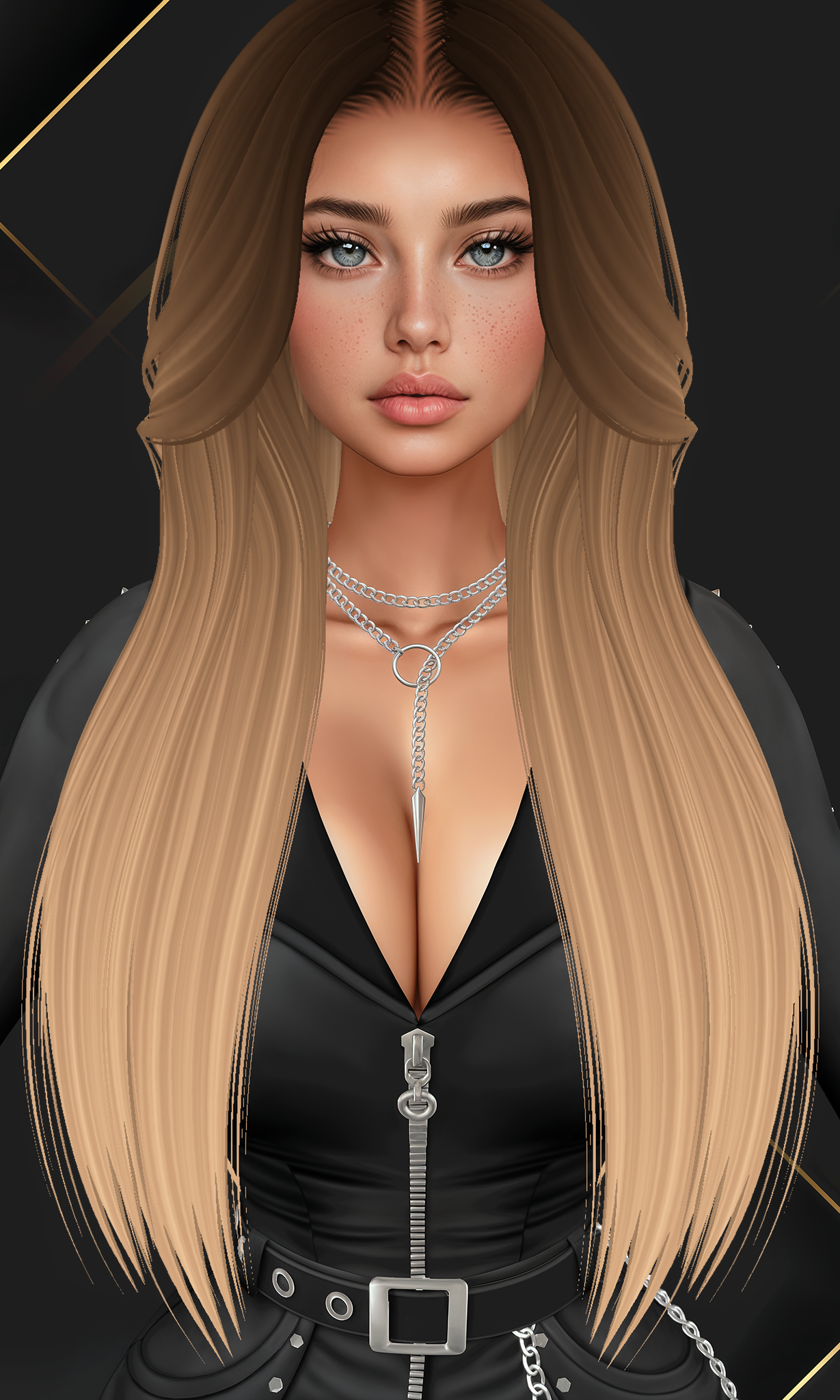 IMVU Hair Texture - Opulence 04