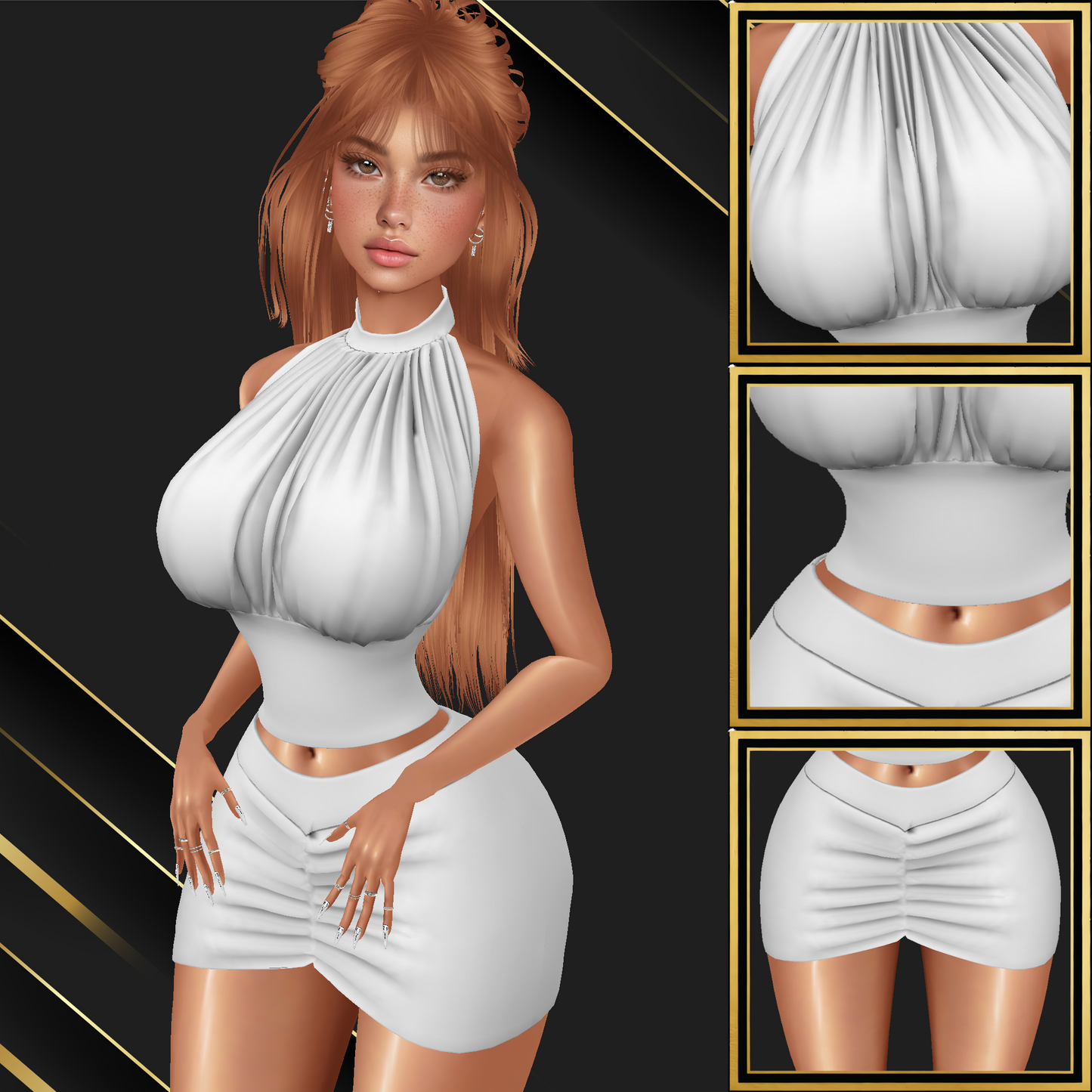 IMVU Sugar Rush Set Mesh