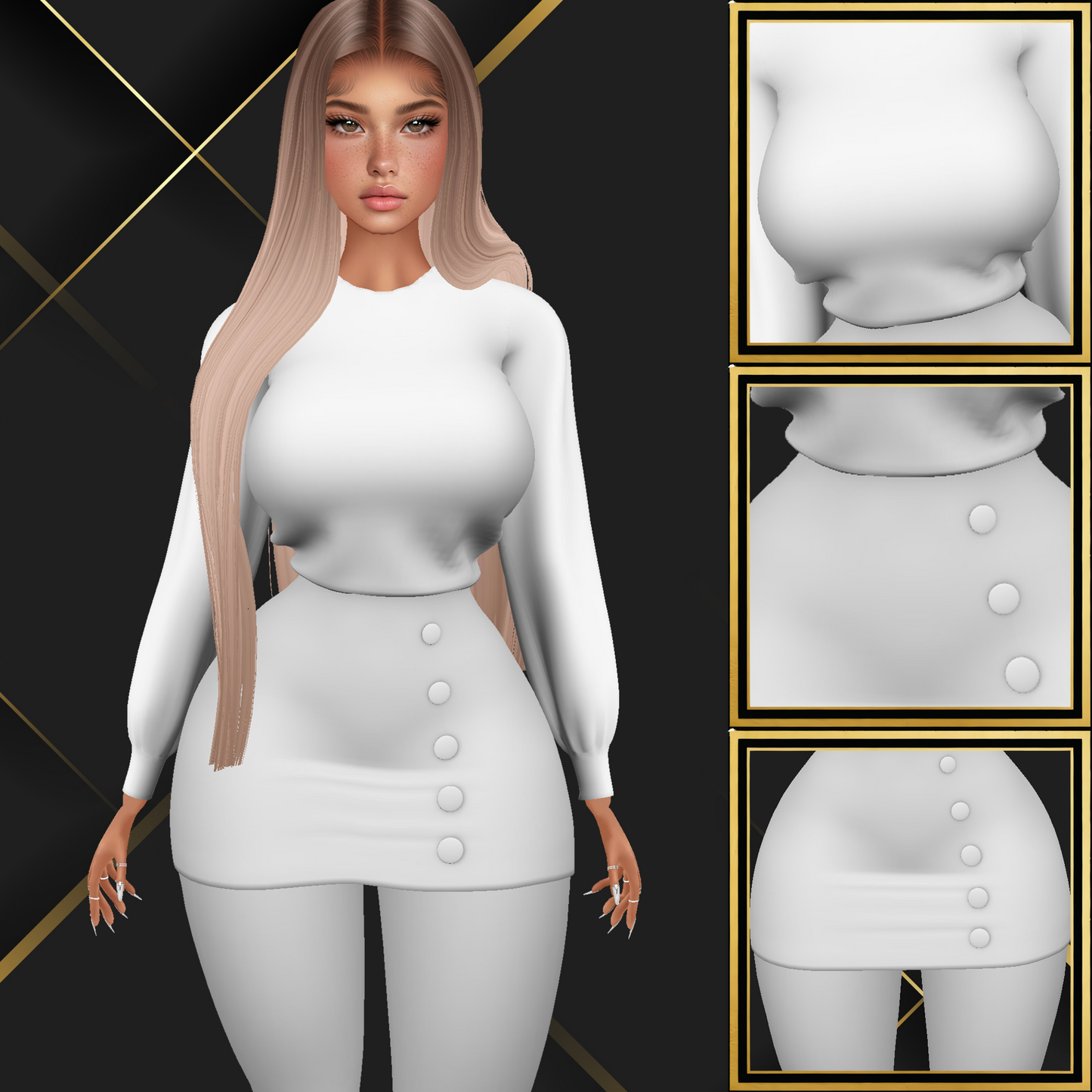 IMVU Sexy and Cozy Mesh
