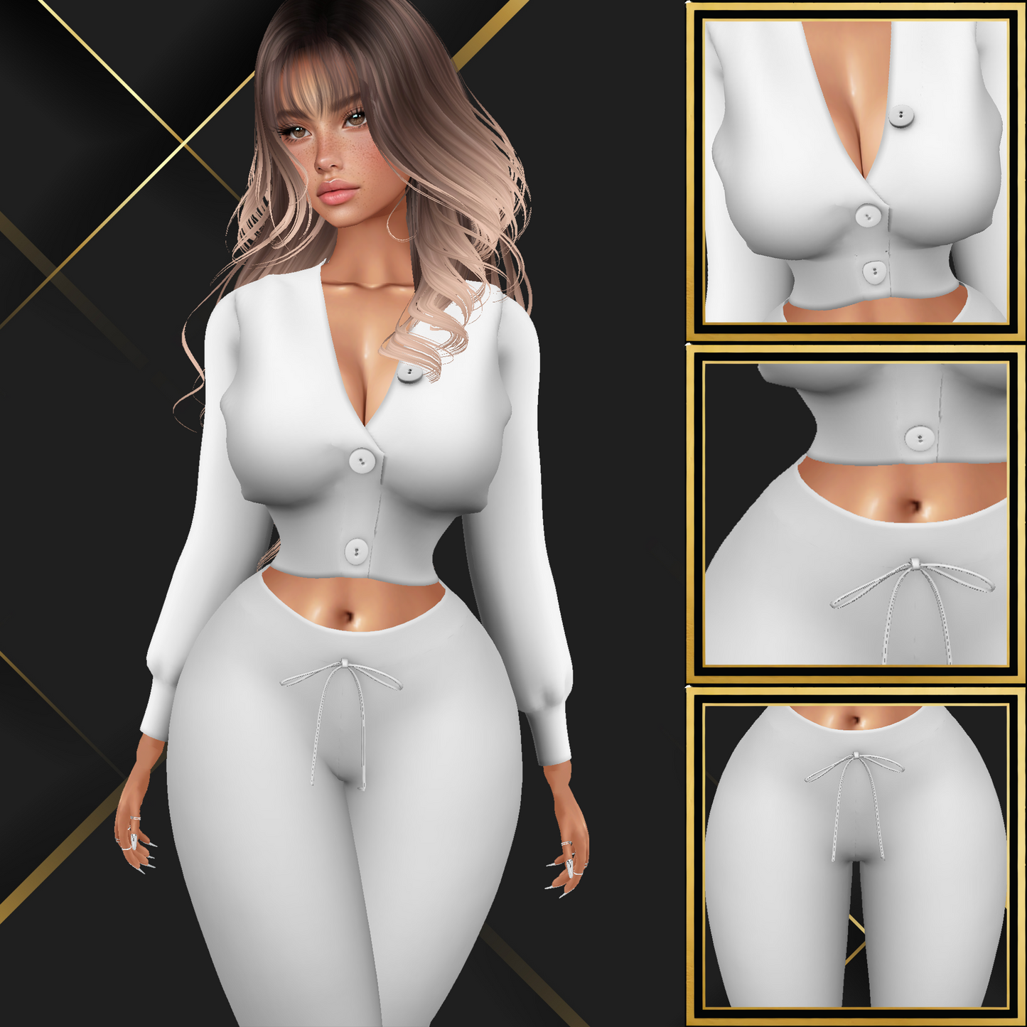 IMVU Cozy Nights Set Mesh