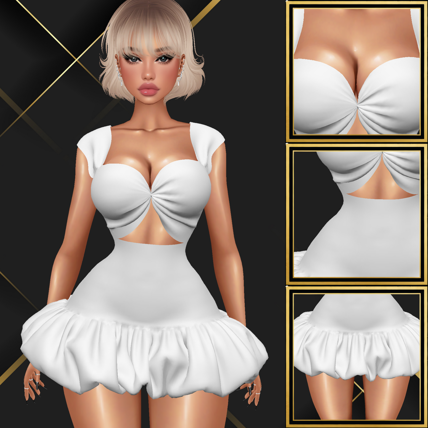 IMVU Amy Set Mesh