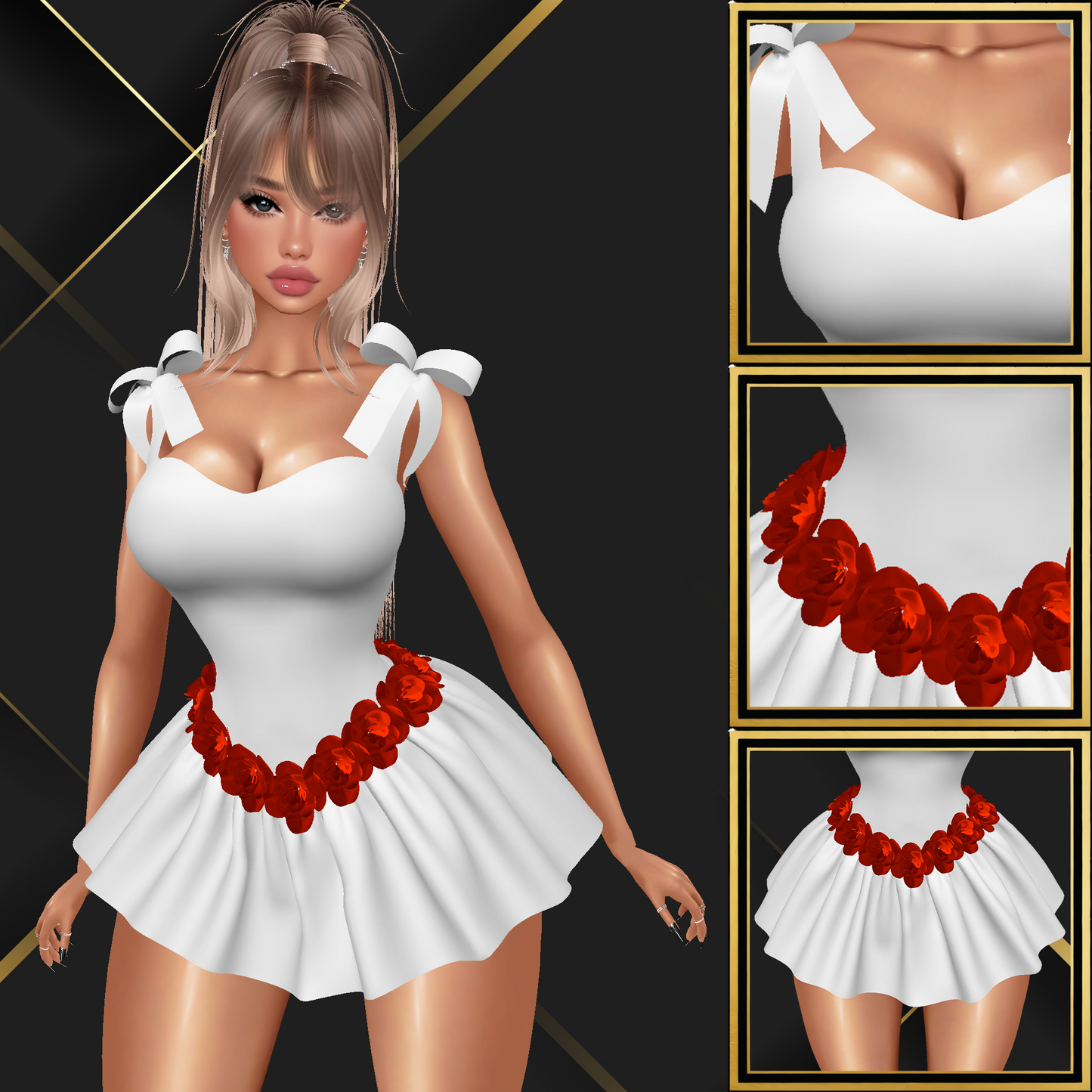 IMVU Gia Dress Mesh