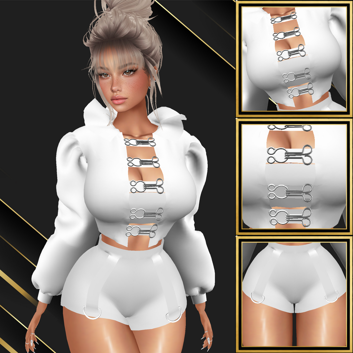 IMVU Fashionista Suit Mesh