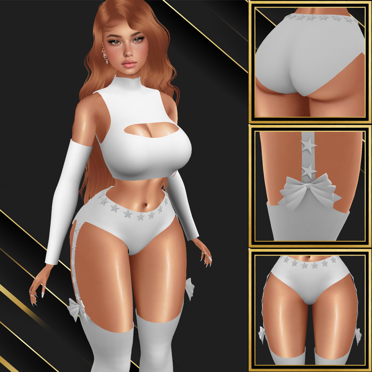 IMVU Sugar-Puff Set Mesh