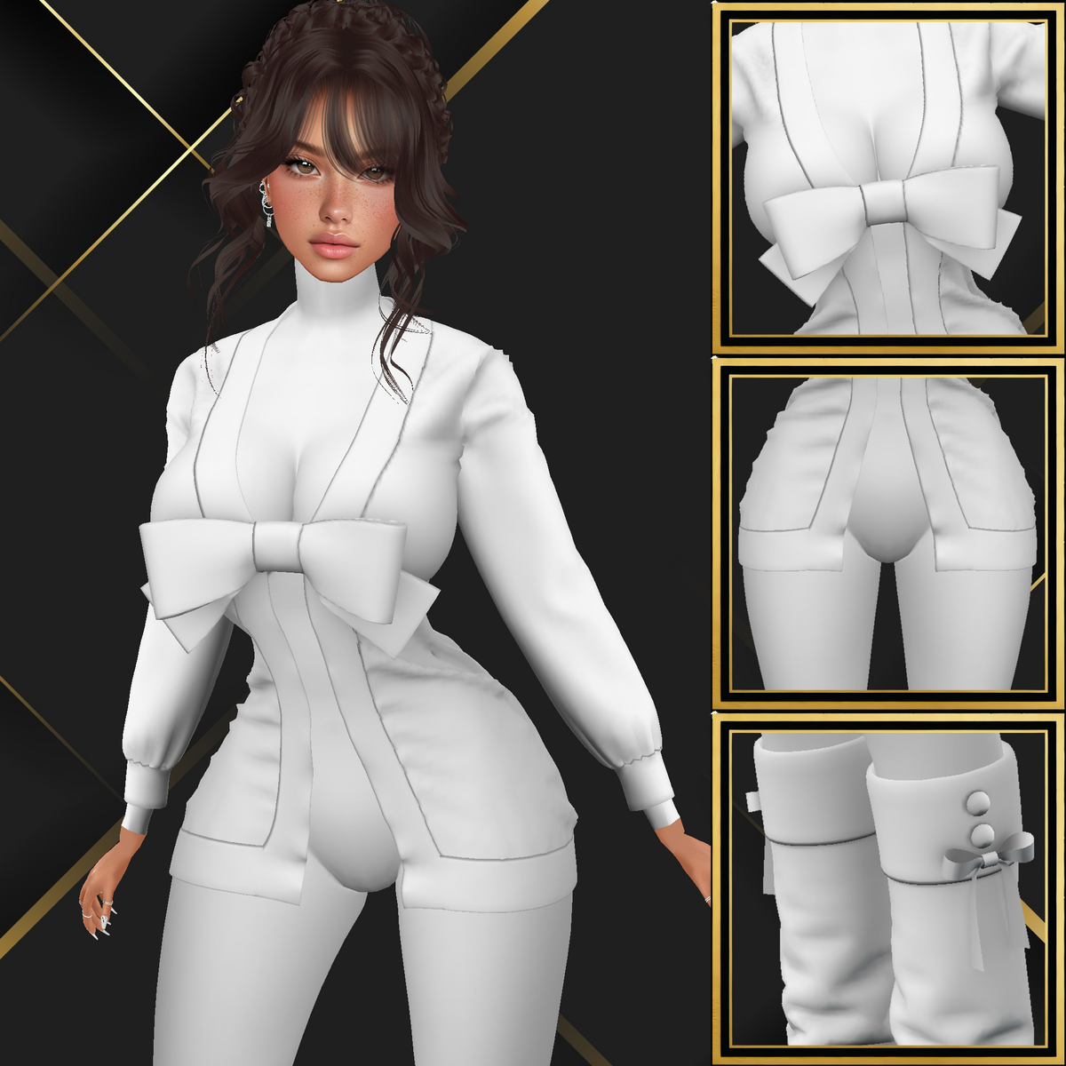 IMVU Gita Set Mesh