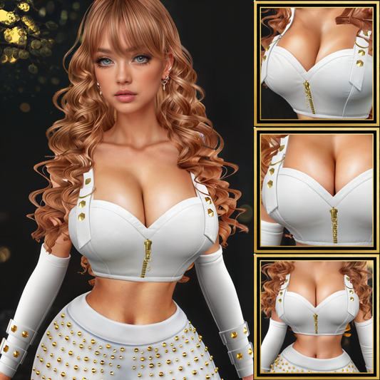 IMVU Baddie Vibes Top Mesh