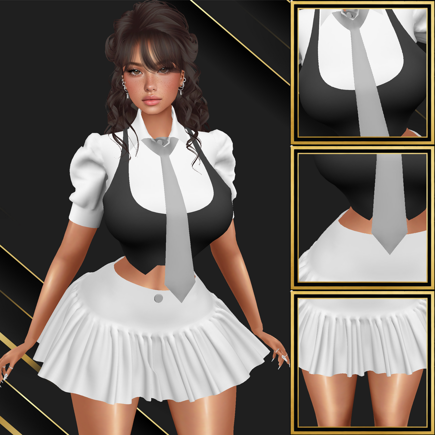 IMVU Finlee Set Mesh