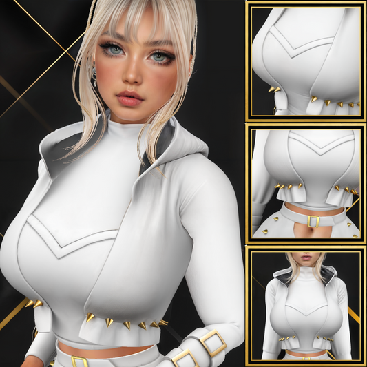 IMVU B. Jacket Top Mesh