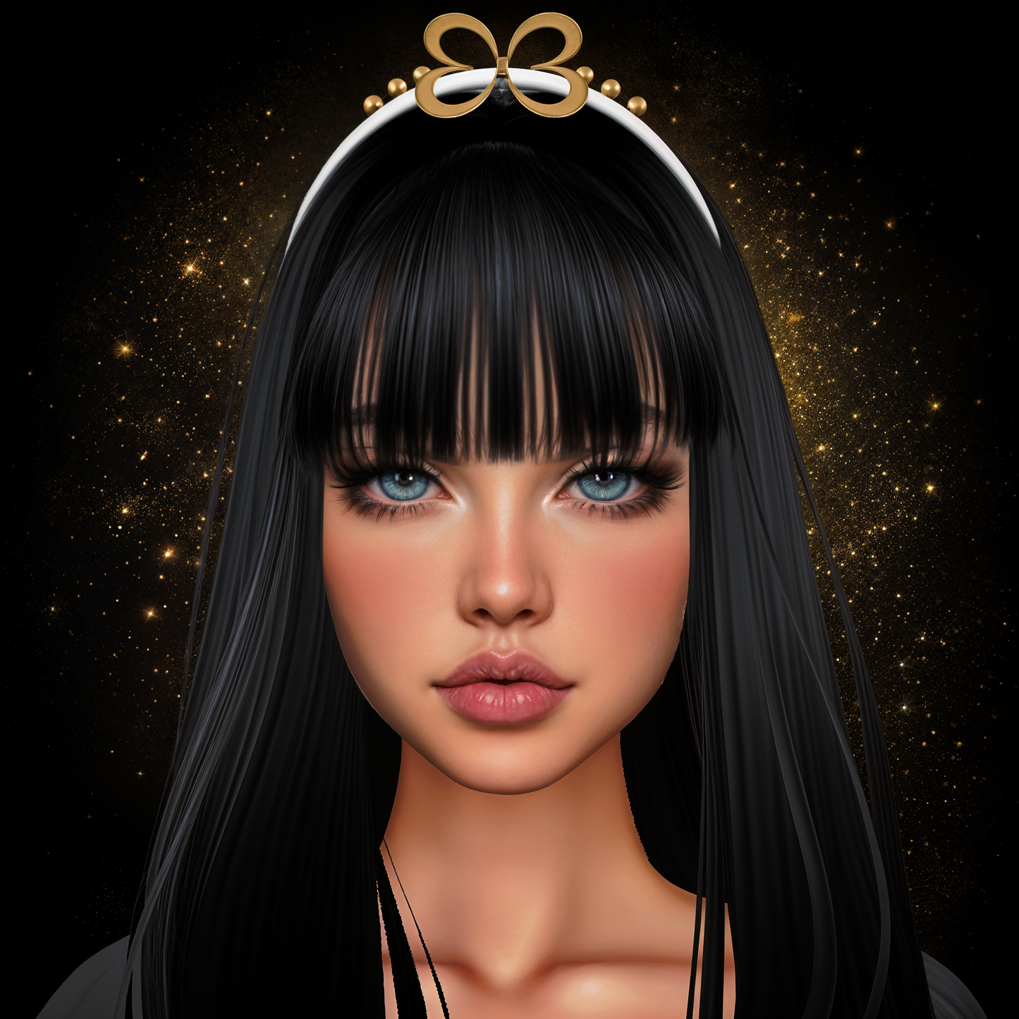 IMVU Headband Mesh