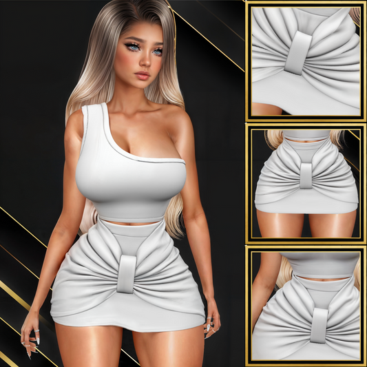 IMVU Bow Mini Skirt Mesh