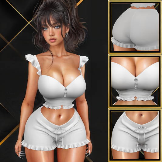 IMVU Alice Pajama Mesh