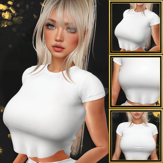 IMVU Basic Tee Mesh