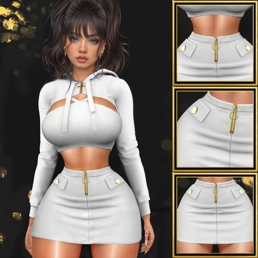 IMVU Mini P. Skirt Mesh