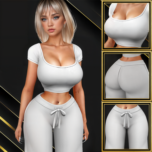 IMVU Silk Long Pajama Mesh