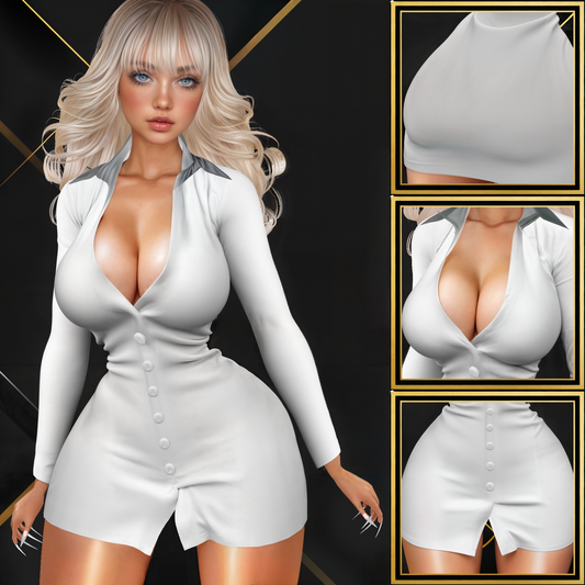 IMVU Unbutton Me Mesh