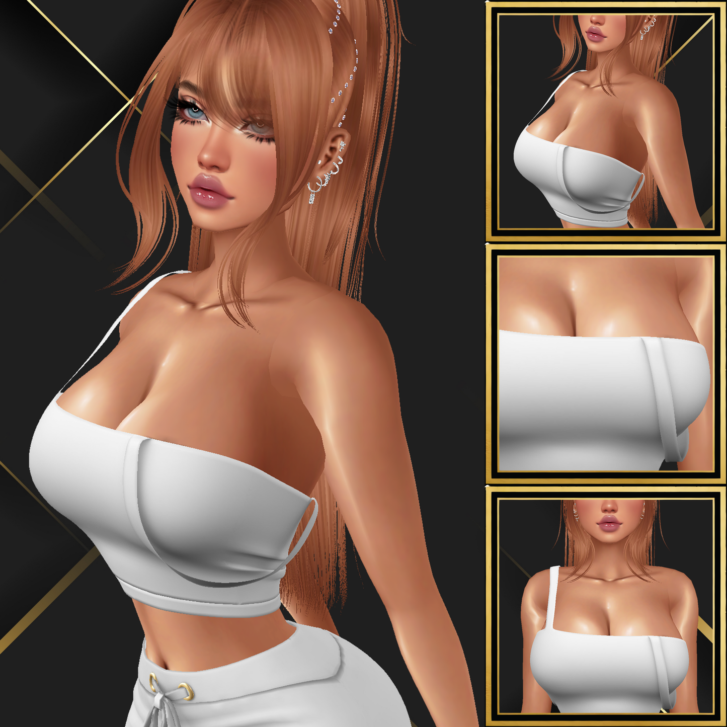 IMVU Edge Line Tee