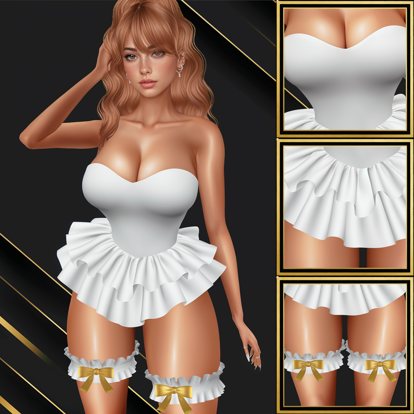 IMVU Squish Dress Mesh