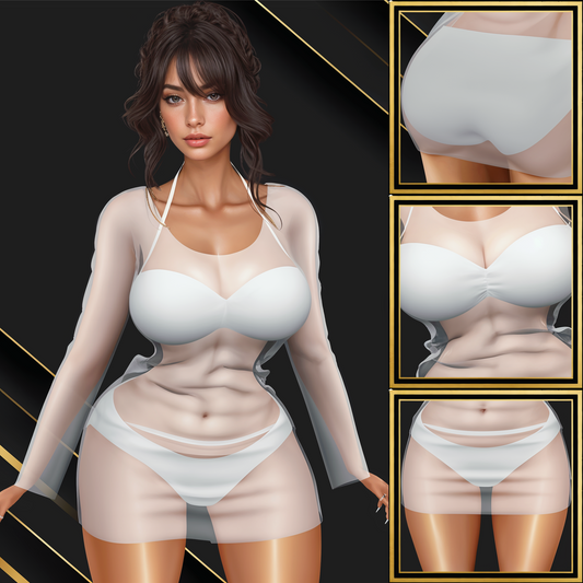IMVU Lia Set Mesh