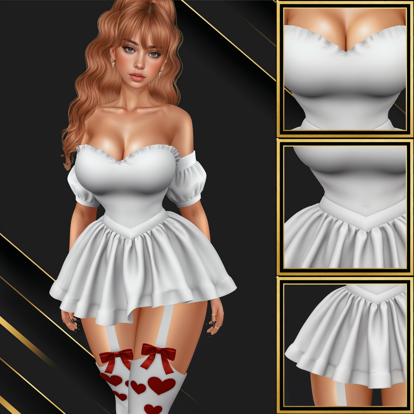 IMVU Vale Set Mesh