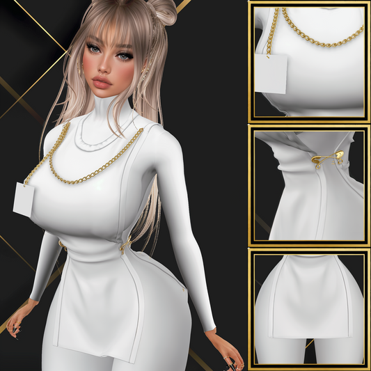 IMVU Chain Sexy Dress Mesh