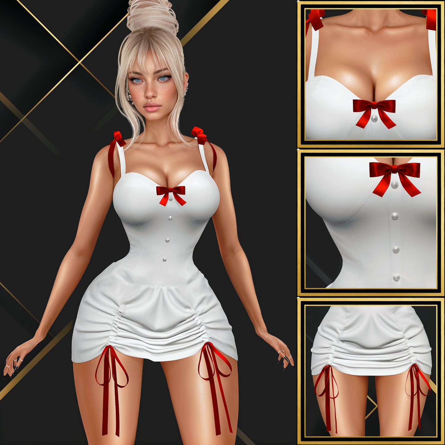 IMVU Ari Dress Mesh