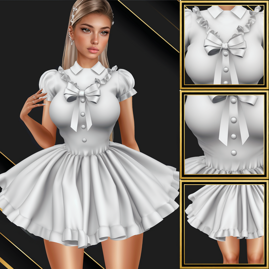 IMVU Flowy Dress Mesh