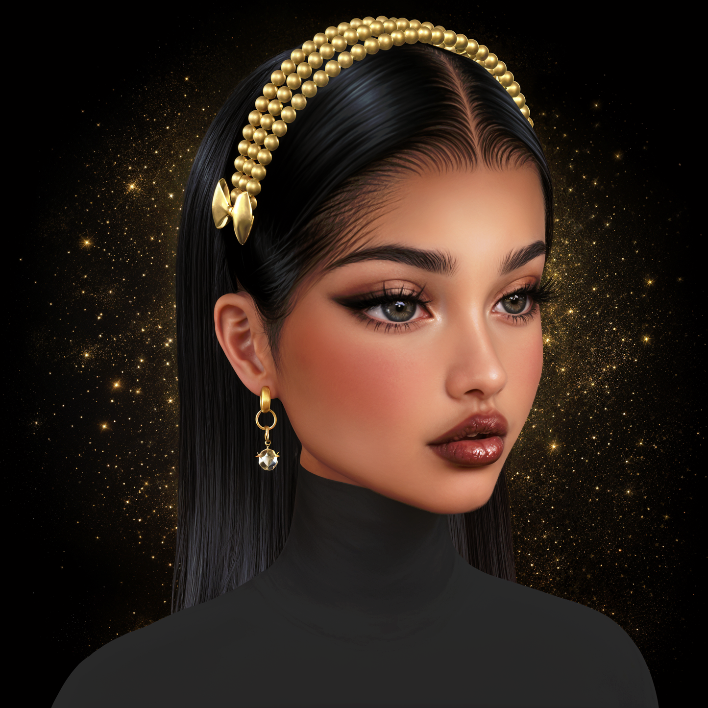 IMVU Pearls Headband V1 Mesh