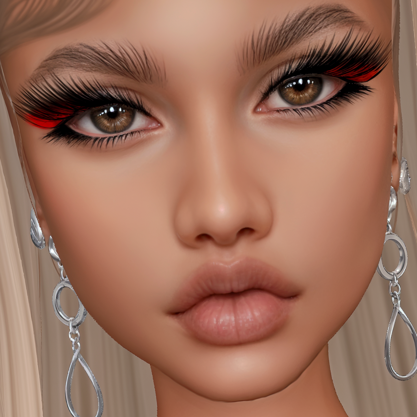 IMVU Zell Colorful Lash Texture Pack