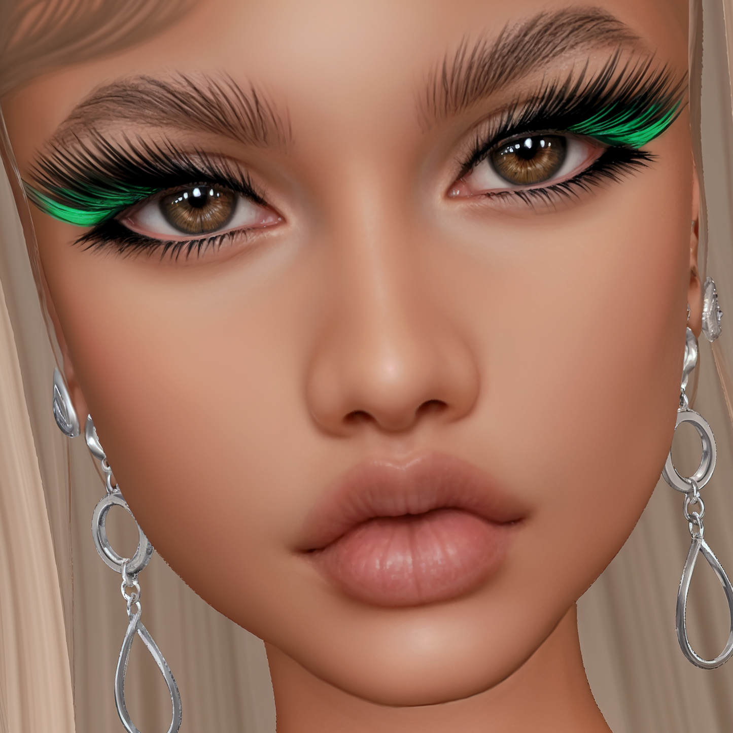 IMVU Zell Colorful Lash Texture Pack