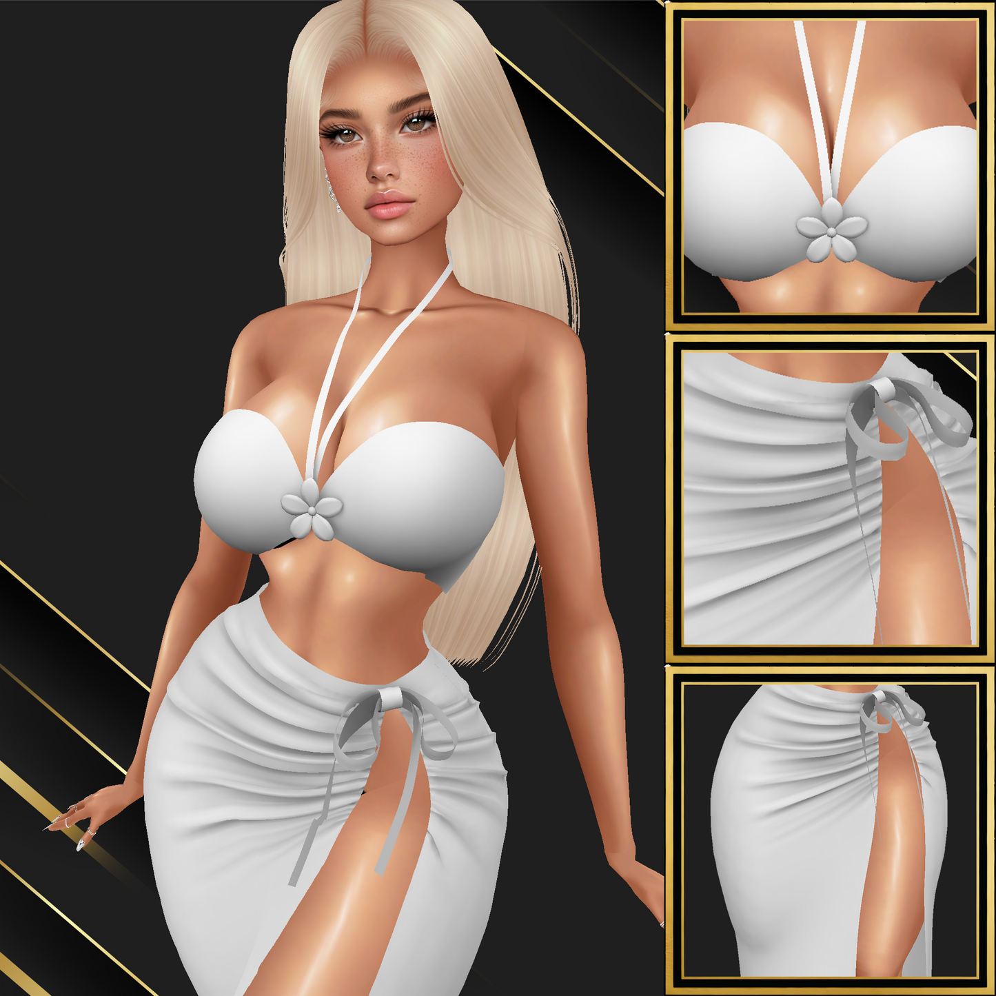 IMVU Breezy Set Mesh