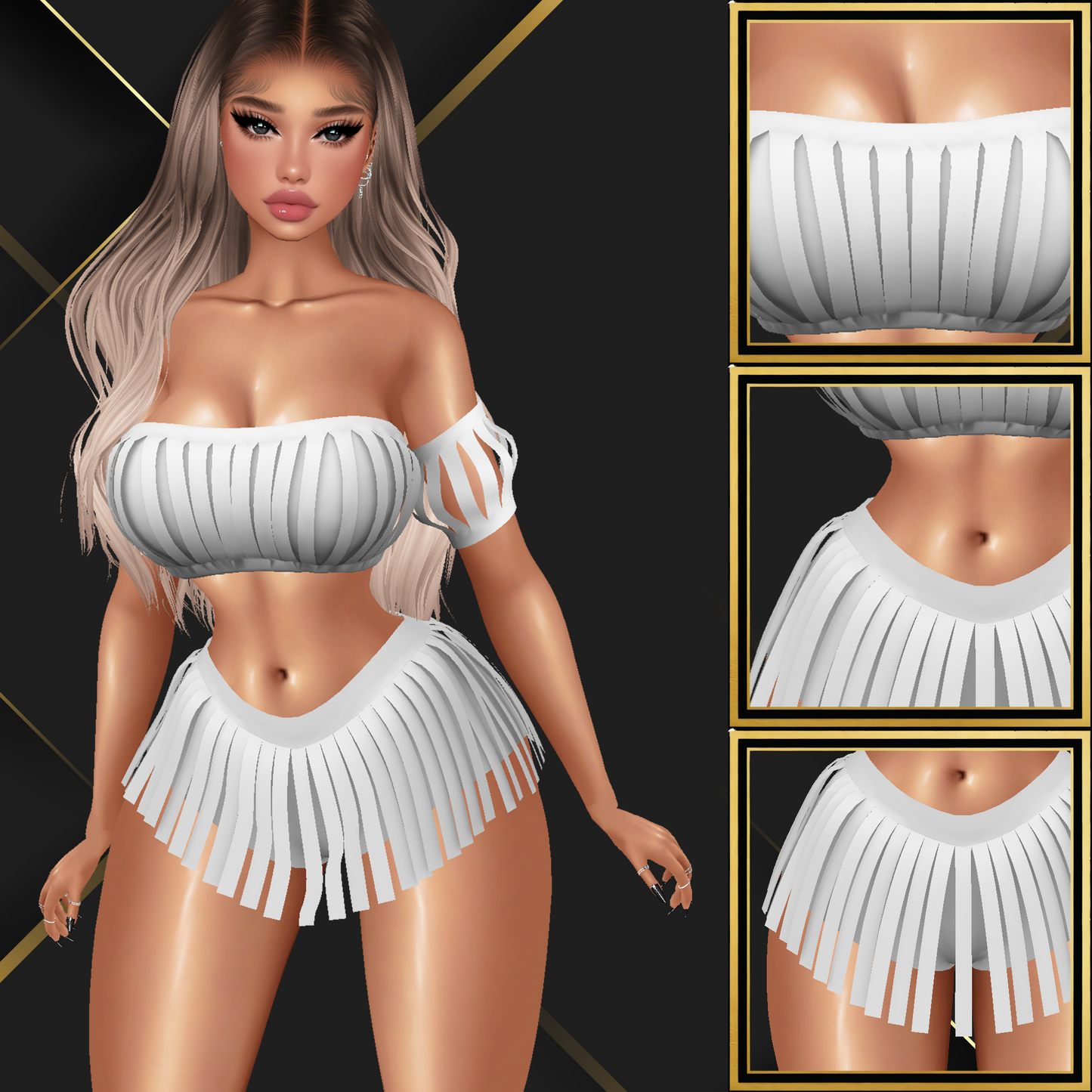 IMVU Festive Set Mesh