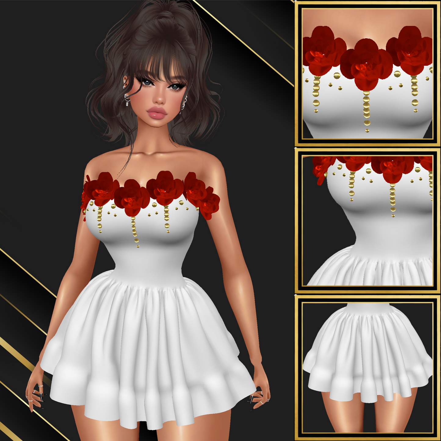 IMVU Joy Dress Mesh